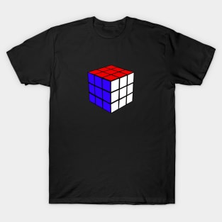 Red White & Blue Cube T-Shirt